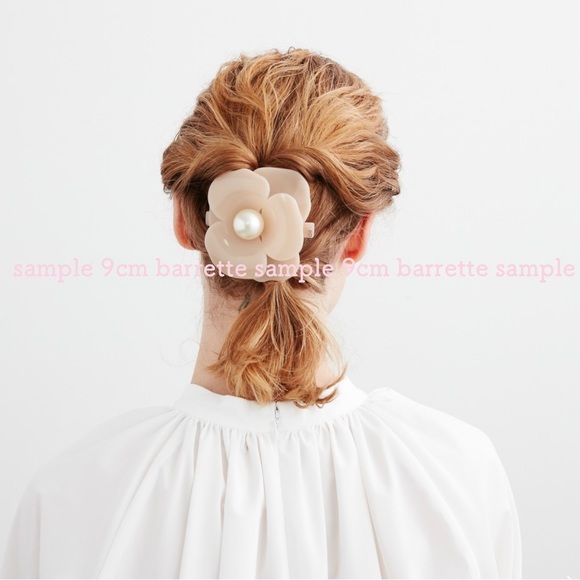 Vintage🔹Alexandre de Paris🔹Crystal Camelia Barrette🔹Made in France🔹Wedding - Picture 10 of 10